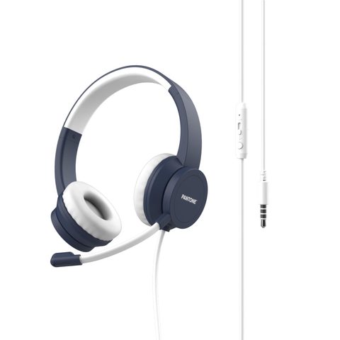 Pantone Pt-wdh002n Casque Avec Fil Arceau Bureau/centre D'appels