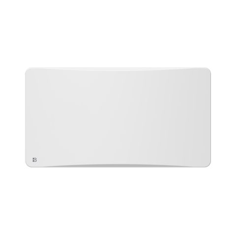 Bestherm Radiateur électrique fixe à inertie sèche céramique avec thermostat interchangeable 1500W OVEO horizontal