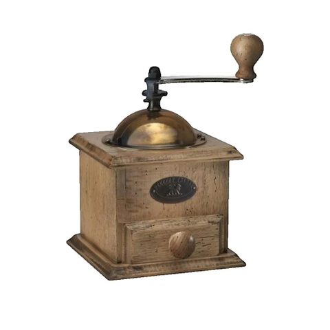Peugeot Moulin À Café Antique En Bois 21cm Avec Tiroir Intégré
