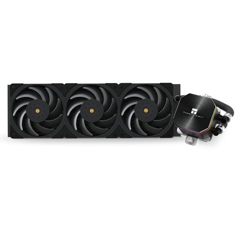 Thermalright Dissipateur Cpu Frozen Edge 360 Fe360 Ventilateurs Pwm Pompe 3300 Rpm S-fdb Black Aluminium Pbt Pc