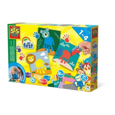 Ses Creative My First - Animaux A Peindre A La Main Et Au Doigt