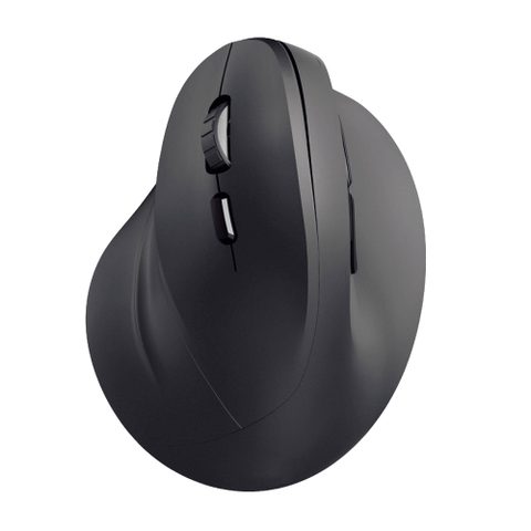 Inovu Ratón EG200V LEFTY Sans fil 2400 DPI Noir Ergonomique Gaucher