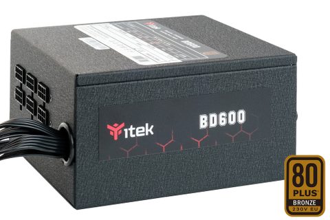 ITek BD600 bloc d'alimentation 600 W 24 broches ATX ATX