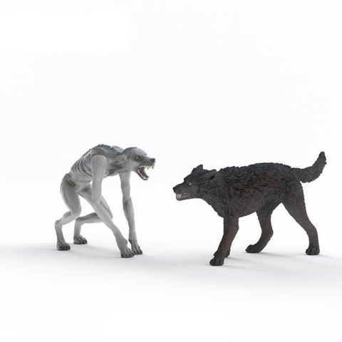 Schleich Figurine Loup-garou vs Animagus, 14906 Gamme Harry Potter