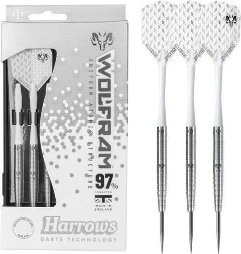 Harrows Fléchettes en Tungstène Wolfram 90% - 23g pour Précision et Performance