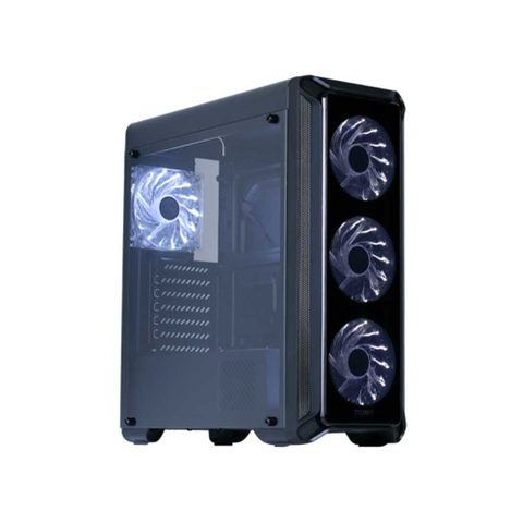 Zalman I3 Edge Midi-tower - Schwarz - Midi/minitower - Atx Midi Tower