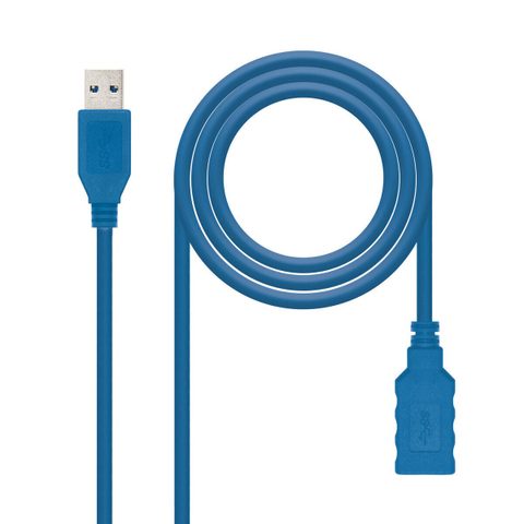 Nanocable 10.01.0902-BL câble USB USB 3.2 Gen 1 (3.1 Gen 1) 2 m USB A