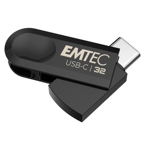 Dexxon Cle Usb Emtec C280 32 Go Usb Type C 3.2 Gen 1 (3.1 Gen 1)