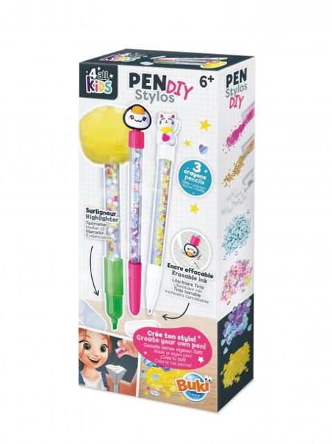 Buki Stylo Do It Yourself Kit Kawaii Multicolor Autres