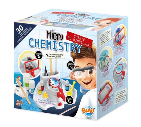Buki Kit Scientifique La Chimie Du Minuscule 30 Expériences