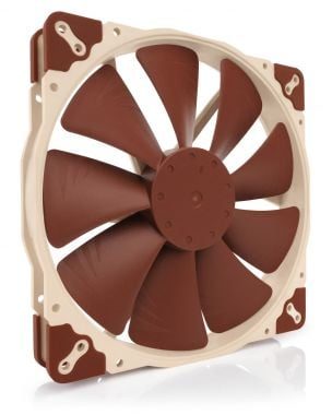 Noctua NOC-NF-A20-PWM Boitier PC Ventilateur 20 cm Beige, Marron 1 pièce(s)