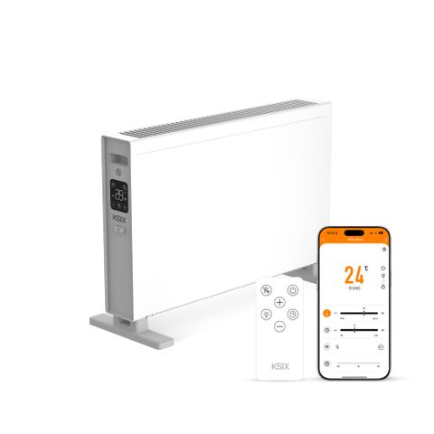 Ksix Bcale02b Appareil De Chauffage Intérieure Blanc 2000 W Chauffage Électrique À Convecteur
