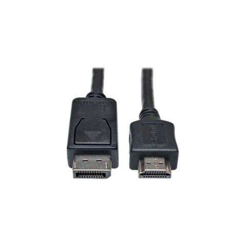 Eaton Câble Adaptateur Displayport Vers Hdmi 1,8 M Noir M/m Compatible Hdcp