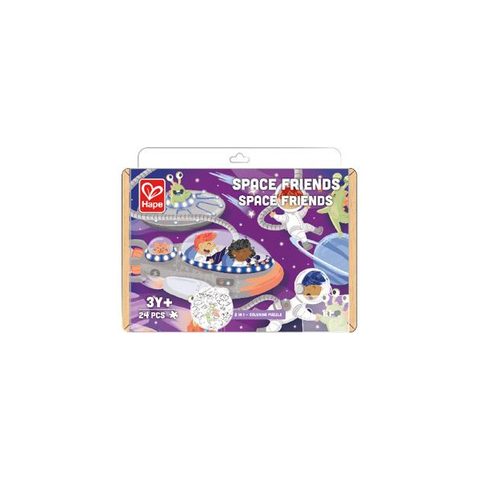 Hape Puzzle 2 En 1 Découverte De L'espace