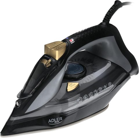 Adler Fer à vapeur 3000 W pour défroissage rapide et efficace