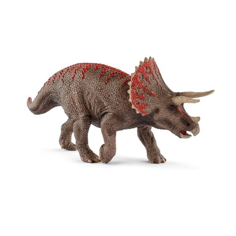 Schleich Figurine Tricératops réaliste - Figurine dinosaure authentique de lère Jurassique 15000 Dinosaurs Dès 4 ans