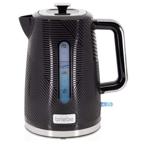 Briebe Bouilloire électrique KT1168BLK 1,7 L 2200 W sans BPA