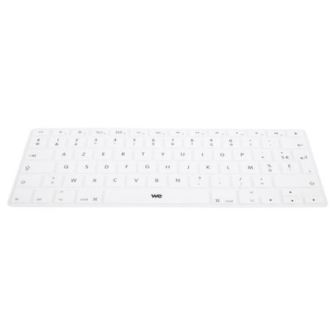 WE Clavier de protection pour Macbook Blanc (Air 13 / Pro retina 13 /15)