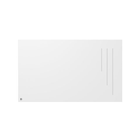 Bestherm Radiateur électrique fixe à inertie sèche céramique 1500W SPARK horizontal blanc NF