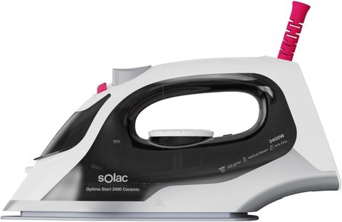 Solac Fer à repasser vapeur 2400W semelle céramique