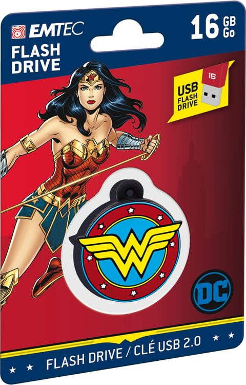 Emtec DC Comics Collector Wonder Woman lecteur USB flash 16 Go USB Type-A 2.0