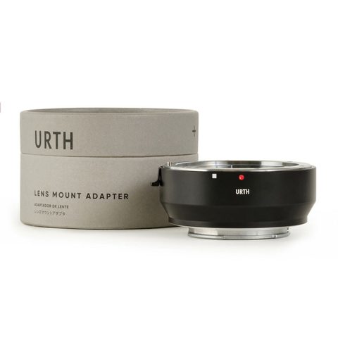 Urth Bague D'adaptation Canon Ef Ef-s Vers Sony E Electronic Black Aluminium