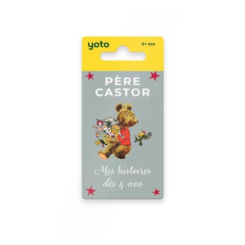Yoto Carte Audio Père Castor Mes Histoires Dès 4 Ans Carte Slim
