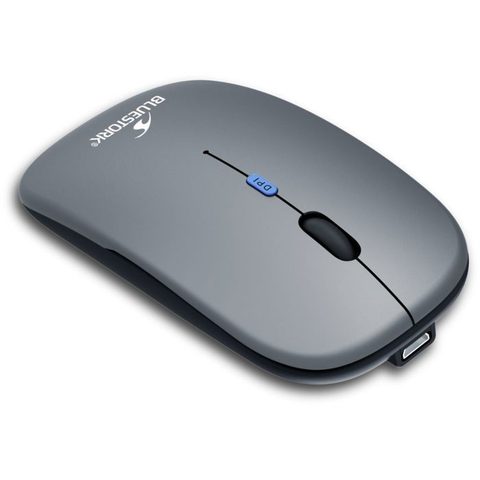 Bluestork Souris - Sans fil - M-WL-OFF105 - Silencieuse - Bluetooth ou dongle 2 4 GHz