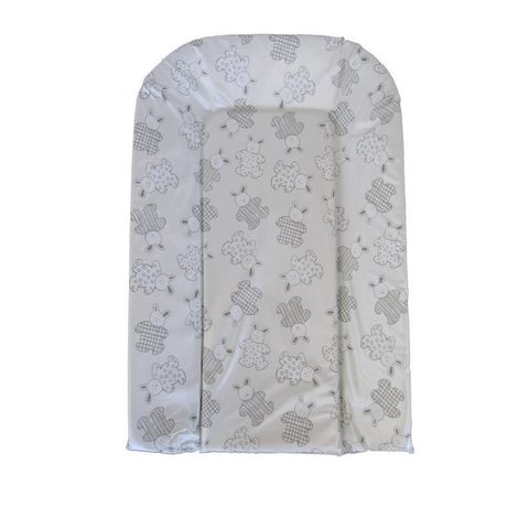 Bambisol Matelas À Langer Plaque Mousse Blanc Motif Argenté