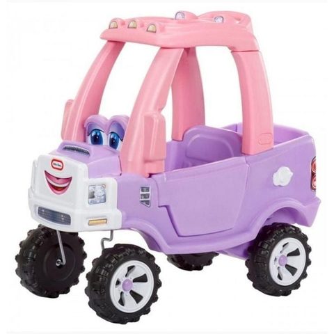 Little Tikes Cozy Coupe - Camion Princesse - Portes Klaxon et Plancher à retirer - Dès 18 mois