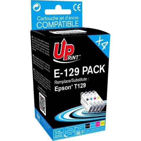 Uprint Pack compatible EPSON T1295 4 cartouches