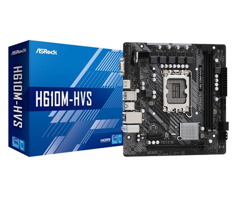 ASRock H610M-HVS Intel H610 LGA 1700 micro ATX