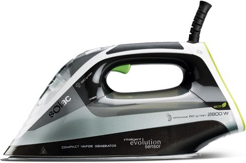 Solac Fer à repasser compacte 2800 W vapeur 190 g/min