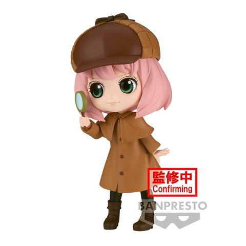 Banpresto Figura Qposket Spyxfamily Anya Fausseur Détective