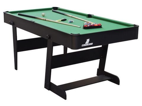 Cougar Billard pliable Hustle XL - Idéal pour les espaces réduits