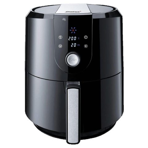 Steba Friteuse Hf 5000 Xl À Air Chaud Noir Inox 7 Programmes