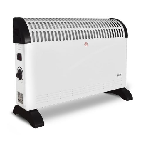 Warm Tech Chauffage mobile 2000W - 3 positions de chauffe - Avec Thermostat