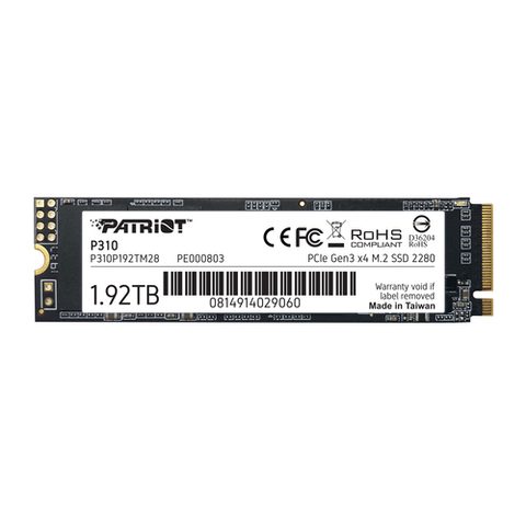 Patriot Memory P310 1,92 To M.2 PCI Express 3.0 NVMe