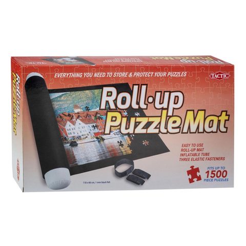 Tactic Tapis De Puzzle Roll-up Pour 1500 Pièces - Idéal Pour Les Amateurs De Puzzles