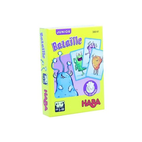 Haba Jeu De Cartes Bataille Junior Alerte Aux Monstres !