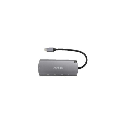 Axagon Hub Multiport USB 3.0 - HMC-6M2 - HDMI - Gbit-LAN - M.2-SATA
