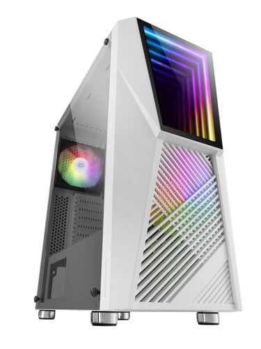Mars Gaming MC777 Infinity Mirror ARGB Verre Trempé USB 3.0