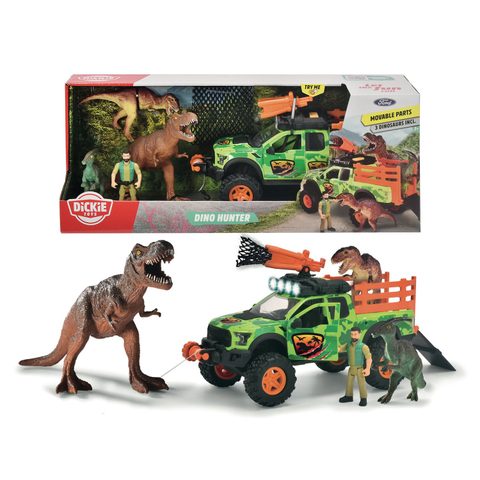 Dickie Figurine Chasseur de Dinosaures x3