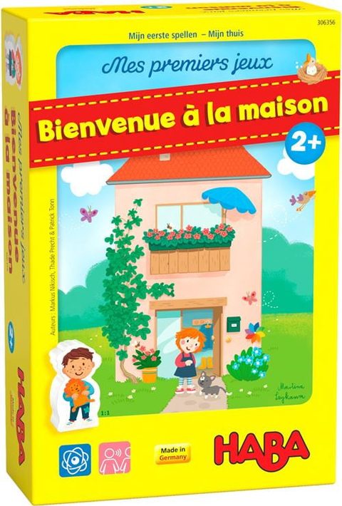 Haba Mes Premiers Jeux Mes Premiers Jeux - Bienvenue À La Maison