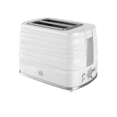 Swan Grille-pain Blanc 7 Niveaux De Brunissage