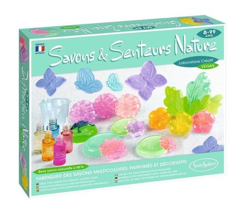 Sentosphere Création de savons mutlicolores - Savons et Senteurs!Nature - Thème Nature - Dès 8 ans