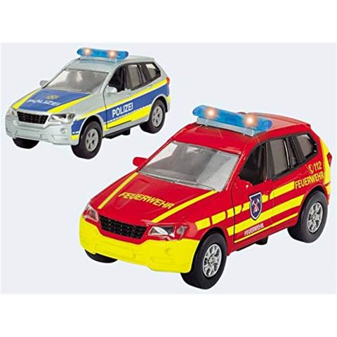 Dickie Safety Unit Voiture De Police / Pompiers