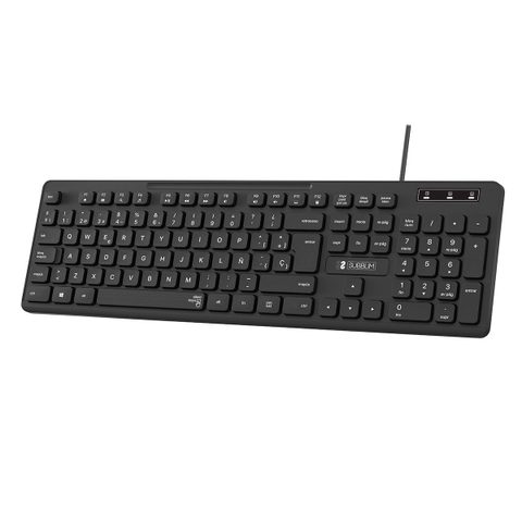 Subblim Subkbc-0ssk50 Clavier Universel Usb Qwerty Espagnole