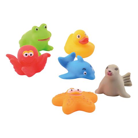 Johntoy Ensemble De Jouets De Bain Joyeux Pour Enfants - 6 Pièces Amusantes