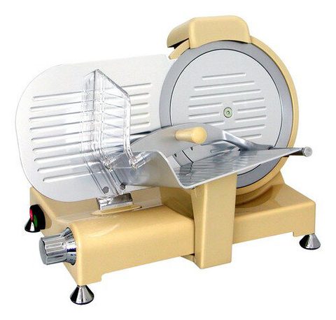RGV 25 Special Edition Trancheuse Electrique 140 W Ivoire Aluminium